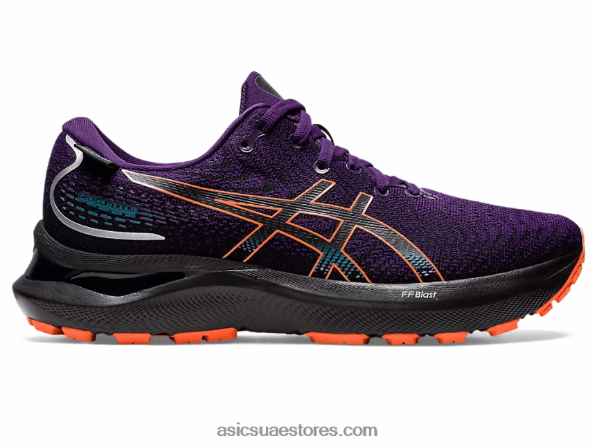 Asics الظل الليلي / نوفا برتقالي جل-كومولوس 24 جي تي اكس 2N24DJ2591 Asics الظل الليلي / نوفا برتقالي جل-كومولوس 24 جي تي اكس 2N24DJ2591
