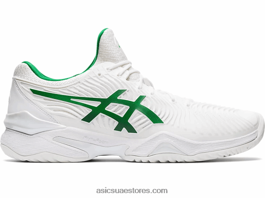 Asics أبيض / أخضر محكمة وما يليها نوفاك 2N24DJ2063 Asics أبيض / أخضر محكمة وما يليها نوفاك 2N24DJ2063