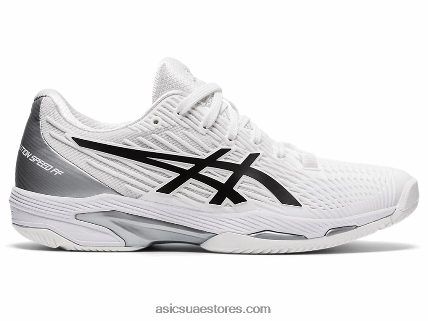 Asics أبيض أسود سرعة الحل صص 2 2N24DJ2595 Asics أبيض أسود سرعة الحل صص 2 2N24DJ2595
