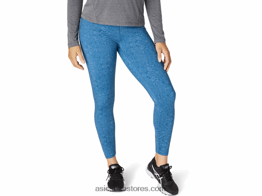 Asics طباعة سداسية الشكل محفوراً على شكل سمكة قرش كبيرة الجوارب النسائية 7/8 2N24DJ4103 Asics طباعة سداسية الشكل محفوراً على شكل سمكة قرش كبيرة الجوارب النسائية 7/8 2N24DJ4103