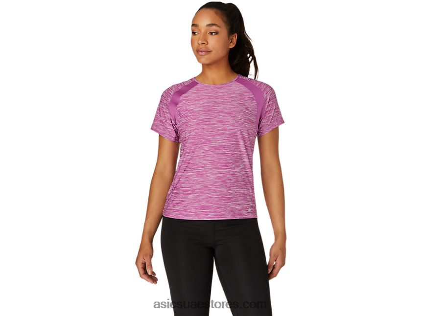 Asics spacedye العنب الرقمي c110 المرأة قصيرة الأكمام pr lyte أعلى 2N24DJ4105 Asics spacedye العنب الرقمي c110 المرأة قصيرة الأكمام pr lyte أعلى 2N24DJ4105